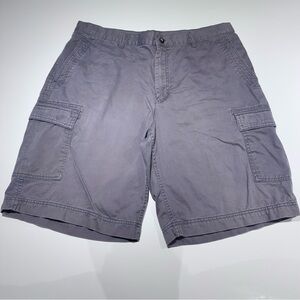 🛍️4 for 20$ / IZOD Men Cargo Shorts / Grey / 38